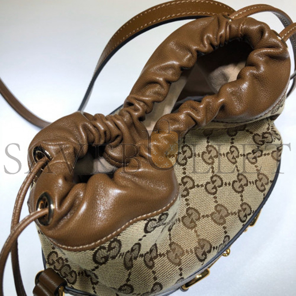 GUCCI 1955 HORSEBIT BUCKET BAG 602118 (25*22*12cm)